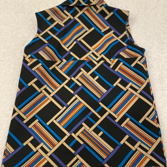 Fabulous vintage button down sleeveless top - Picture 6 of 10